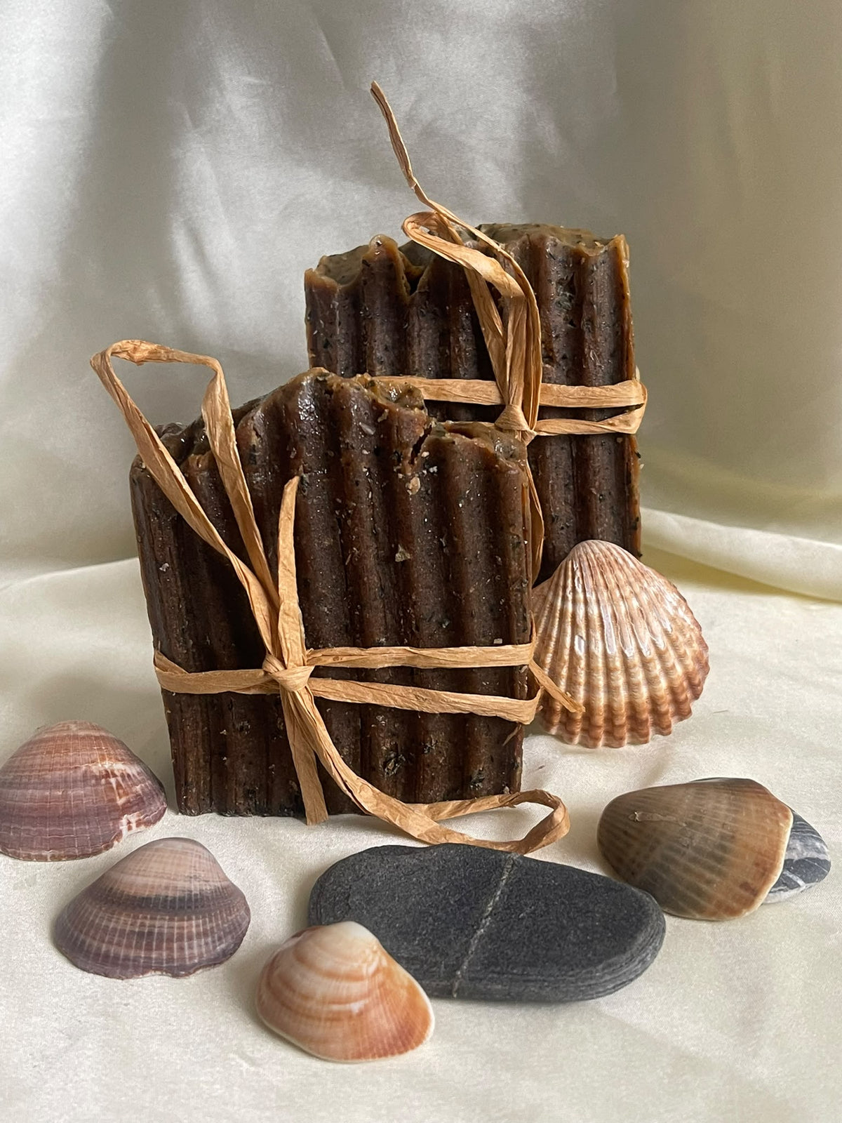Matcha and seaweed Soap